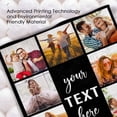 thumbnail image 3 of AISENIN Custom Blankets Gifts for Girlfriend Boyfriend Family Custom Blanket Wife and Husband Photo for Meaningful Day Valentines Day Birthday Christmas 10 Photos 50*60Inch, 3 of 5