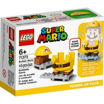 Pre-Owned LEGO Super Mario Builder Mario Power-Up Pack 71373 Building Toy Outfit Expansion for Kids (10 Pieces)
