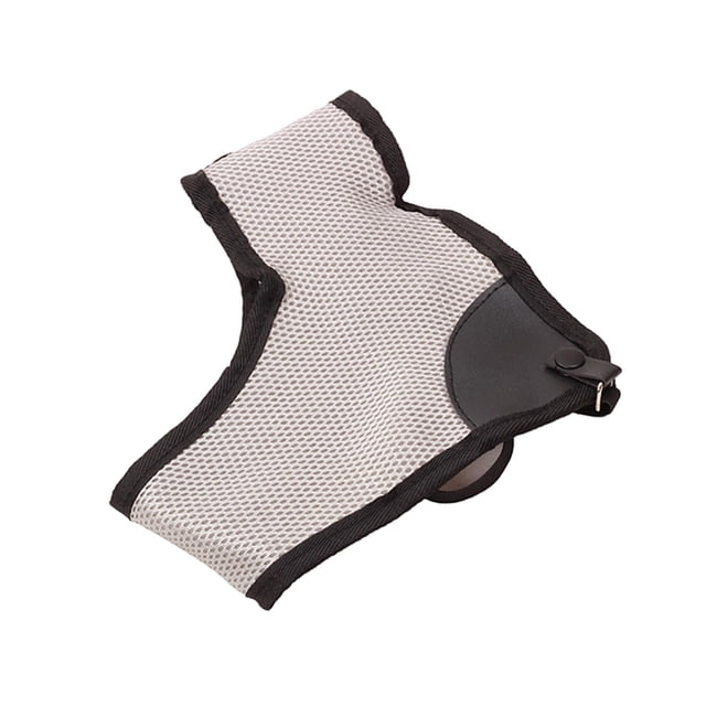 Protector de pecho shamjiam para tiro con arco malla transpirable ajustable mano izquierda gris