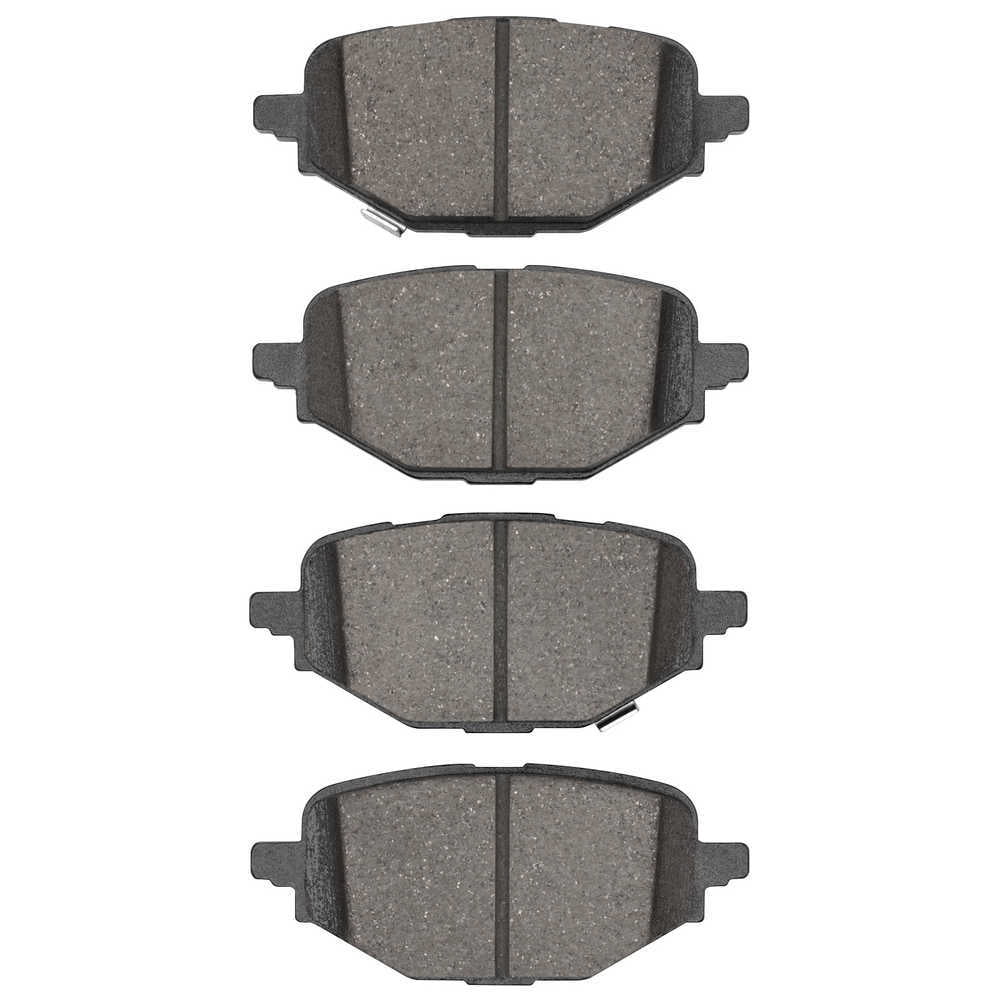 Dynamic Friction Company 1551-2457-00 DFC 5000 Advanced Brake Pads - Ceramic - OE Equivalent