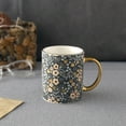 thumbnail image 4 of Mainstays Grey Decal with Golden handle 11.5OZ MUG, 4 of 5