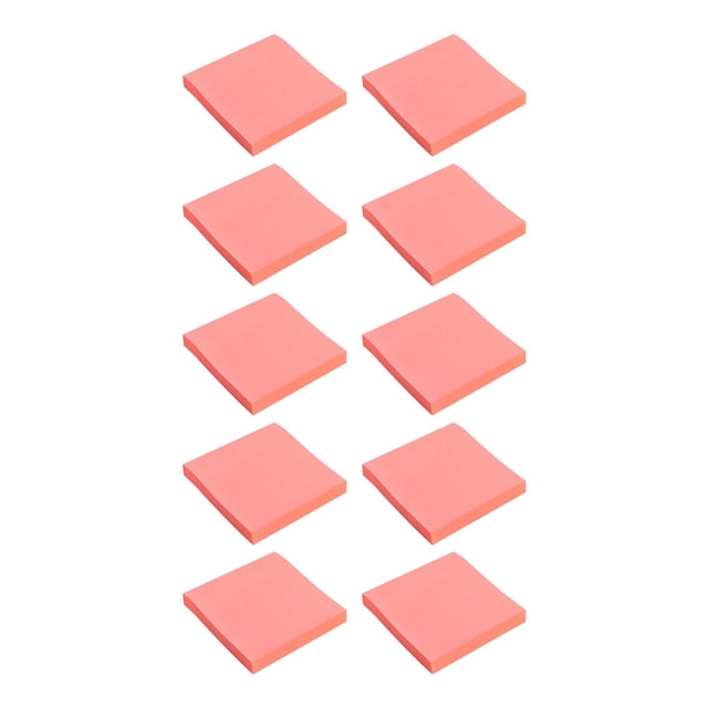 IMENGL Clearance! Delayuji Sticky Note Feet Tearable and Super Sticky Notes Bright Colors 100 Sheets One Size Multi-Color