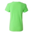 thumbnail image 3 of J. America Women's V-Neck Slub T-Shirt, Style 8169, 3 of 3
