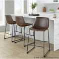 thumbnail image 4 of LumiSource Duke 26" Fixed-Height Counter Stool, 4 of 10