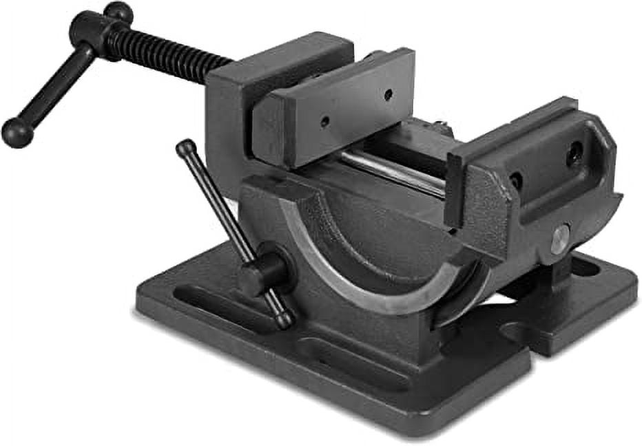 WEN 3.25 in. Industrial Strength Benchtop and Drill Press Tilting Angle Vise