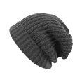 thumbnail image 1 of Cold Hat Big Head Circumference Coarse Wool Hat Women's Spring All-match Warm Loose Face Small Ear Protection Knitted Hat Tide, 1 of 6