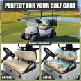 thumbnail image 4 of Garronmavis Beach Turtle Starfish Golf Cart Elastic Seat Covers Universal for Heat Protection Split Backrest Front Seat Cover for All Weather Conditions Interior Accessiores, 4 of 6