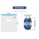 thumbnail image 4 of Bolsa de vacío para almacenamiento de filamentos de impresora 3D ABS PLA TPU PETG, resistente a la humedad, resistente al agua, con bomba, 4 of 5