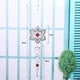 thumbnail image 2 of 2Pcs ~ Flor 3D Metal Colgante Viento / Winds Chime Escultura de jardín giratoria Decoración giratoria con centro de bolas Sunnimix Metal Wind Spinner, 2 of 8
