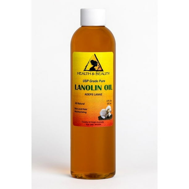 LANOLIN OIL USP GRADE PHARMACEUTICAL SKIN HAIR LIPS MOISTURIZING 100