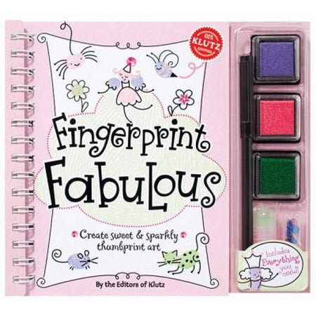 Fingerprint Fabulous: Create Sweet & Sparkly Thumbprint Art
