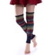 thumbnail image 3 of Calentadores de piernas bohemios para mujer, calentadores de tobillo suaves por encima de la rodilla, calcetines largos cálidos para botas de invierno, 3 of 5