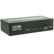 ACL HDMI High Speed with Ethernet Switch, 3 way, 3x1, 4 Pack