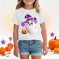 thumbnail image 2 of CAUYDY Halloween Shirts for Kids Girl Boy Funny Graphic Shirt Top Spooky Season Tops Fall Tee,9-10 Y, 2 of 8
