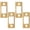 As Shown, variant on REACHISE 4pcs Door Reinforcement Plate Door Lock Repair Backplate Stainless Steel Door Strike Plates