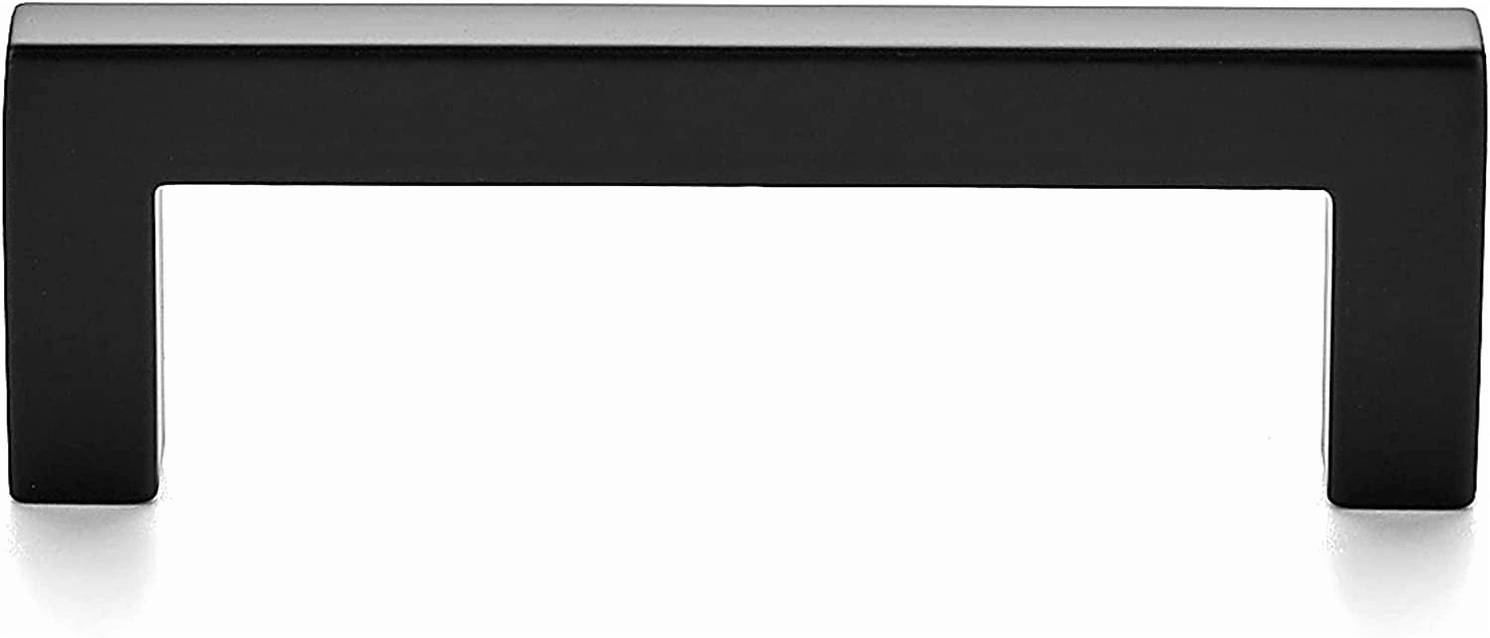 30 Pack Solid 3 Inch Center to Center Slim Square Bar Drawer Handles Kitchen Cabinet Handles Black Drawer Pulls Kitchen Cabinet Hardware Matte Black Dresser Pulls for Cupboard