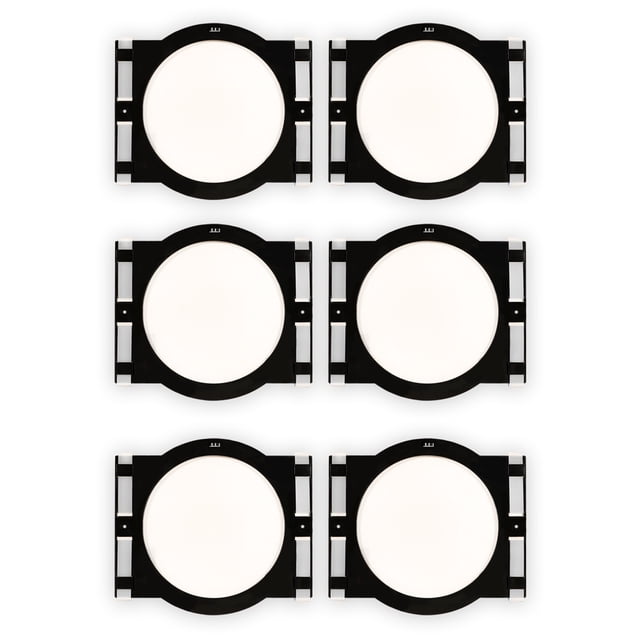 Theater Solutions RK6C In Ceiling Rough In Kit for 6.5" Speakers 3 Pair Pack