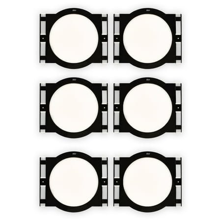 Theater Solutions RK6C In Ceiling Installation Rough In Kit for 6.5 Speakers 3 Pair Pack