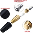 thumbnail image 3 of Buse Turbo de Nettoyeur Haute Pression, Buse Rotative et 7 Embouts, Raccord Rapide de 1/4 de Pouce, 4000 PSI, 3 of 3