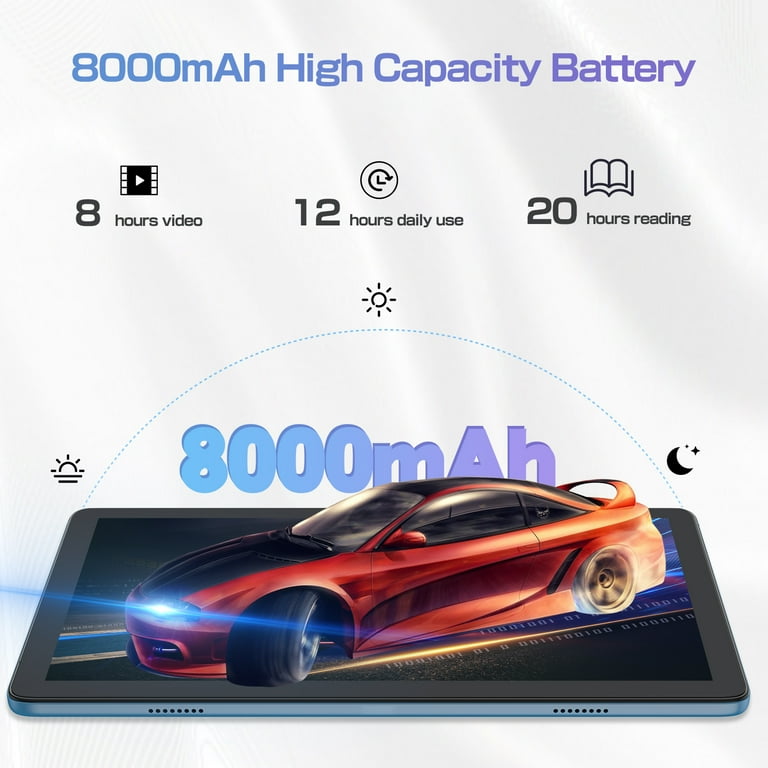 10 inch Tablet Android 13 Tablets, Quad-Core Tablet PC, 8GB RAM, 128GB ROM, 512GB Expand, 8000mAh, 1280x800 HD IPS Touch Screen, 2MP+8MP, Wifi, Dual 10 inch Tablet Android 13 Tablets, Quad-Core Tablet PC, 8GB RAM, 128GB ROM, 512GB Expand, 8000mAh, 1280x800 HD IPS Touch Screen, 2MP+8MP, Wifi, Dual