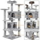 thumbnail image 3 of Árbol para gatos Yaheetech de 137 cm con rascadores y condominios, 3 of 9