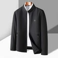 thumbnail image 5 of Men's Autumn Business Casual Stand Collar Jacket, 5 of 5