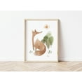 thumbnail image 5 of Woodland Nursery Decor, Woodland Wall Decor, Woodland Wall Art, Nursery Wall Decor, Woodland Art Print Set of 3 UNFRAMED, 5 of 6