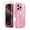 Clear Pink Glitter, variant on Petocase for iPhone 16 Pro Max Case,Clear [Non Yellowing] [Compatible with MagSafe] Shockproof Protection Rugged Heavy Duty Cover Case for Apple iPhone 16 Pro Max 6.9",Clear Black