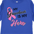thumbnail image 4 of Inktastic My Grandma is My Hero Breast Cancer Awareness Boys or Girls Long Sleeve Toddler T-Shirt, 4 of 5