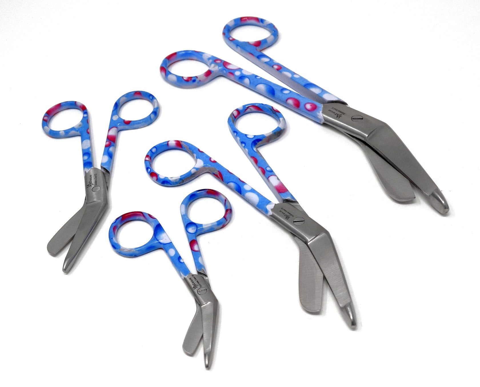 1 Pc Trauma Shears Bandage Scissors for Retractable Badge Reels Surgical  Gauze Shears Safety Bandage Scissors Badge Reel Clip