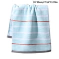 thumbnail image 4 of RBCKVXZ Hand Towels - Soft Cotton | Highly Absorbent Hotel spa Bathroom Towel | Face Towels Bath | Blue, 4 of 8