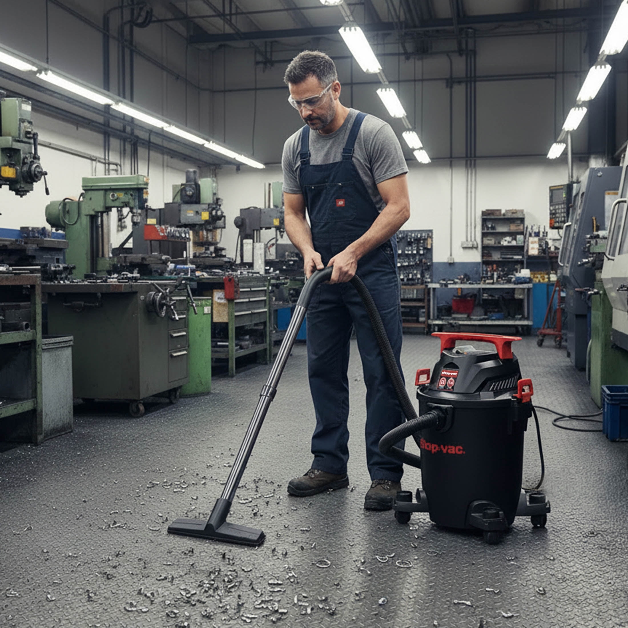 Shop-Vac 8 Gallon 6.0PHP Wet/Dry Vacuum Cleaner 1-7/8