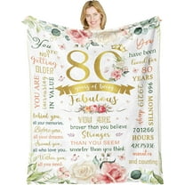 60th Birthday Gifts for Women/Men Blanket 60x50in, 60th Birthday Gift Ideas, Gifts for 60 Year Old Woman, 60th Birthday Decorations Women, Happy 60 Birthday Gifts for Women, 1964 Birthday Gift