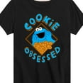 thumbnail image 3 of Sesame Street - Cookie Obsessed - Toddler and Youth Short Sleeve Graphic T-Shirt, 3 of 5