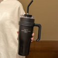 thumbnail image 2 of 2024 nueva taza de agua termo taza de gran capacidad 304 de acero inoxidable hombres y mujeres taza portátil de coche ins de alta apariencia, 2 of 5