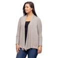 thumbnail image 3 of Womens Long Sleeve High-Low Cardigan, 3 of 8