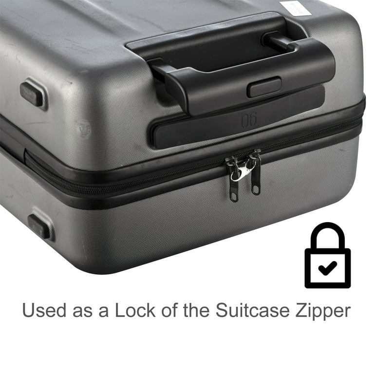  Mizeer Stainless Steels Zipper Clip Theft Deterrent - Anti  Theft Zipper Clips Keep The Zipper Closed - Zipper Locks for Backpacks 6PCS  Silver