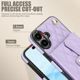 thumbnail image 4 of Pour Iphone 16 Plus Portefeuille Horizontal en Cuir, Iphone 13, 4 of 7