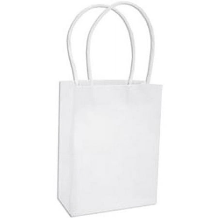 Micro Gift Bags - 5-Pack, White