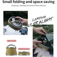 thumbnail image 3 of Travel Foldable Kettle, Collapsible Kettle Silicone Tea Kettle Portable for Outdoor Camping Travel, 1L, 3 of 8