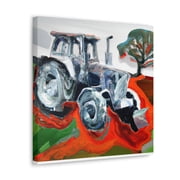 Tractor in Technicolor - Canvas