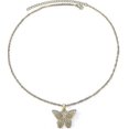 thumbnail image 5 of Collar con Colgante de mariposa shaofei chapado en oro de 18 quilates 18 pulgadas, 5 of 5