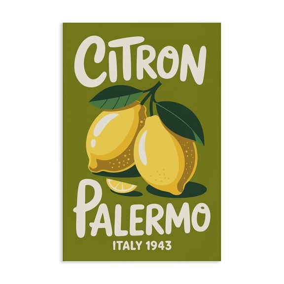 Stupell Industries Citron Palermo Lemons Canvas Wall Art, design by Andreas Magnusson