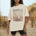 thumbnail image 4 of MOUSYA Womens Country Music Band Shirts Nashville Concert Graphic Tees Oversize Tops, 4 of 12