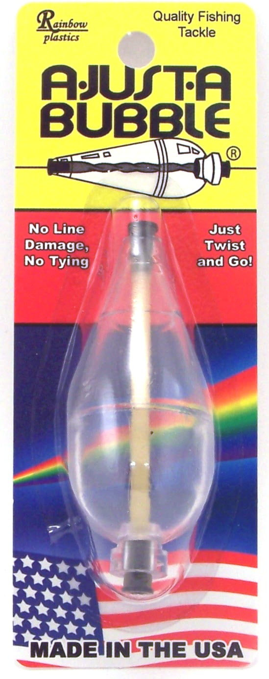 12 Rainbow Plastics Ajust-A-Bubble 1/4 OZ Opaque Chartreuse Float Bobber AB-4B 