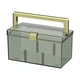 thumbnail image 2 of RKSTN storage box Removable Dividers, Stackable Home Storage Organization Containers, Clear With Buckles And Handles, 2 of 6