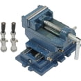 thumbnail image 5 of ALL-CARB 3 Inch Cross Clamp for Household or Industrial Clamping and Fixing Equipment Blue Aluminum Handle, 5 of 5