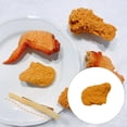 thumbnail image 4 of Clips para el cabello Zulema Simulación Comida Alitas de Pollo 6CM 2.36IN, 4 of 7