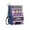 purple, variant on Mini Gambling Slot Machine Key Chains Creative Arcade Pocket Fruit Lucky Jackpot Gadget Antistress Toy Funny Games Keychain Ring