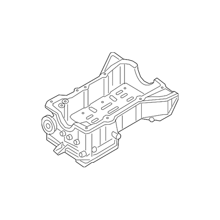 Genuine OE Nissan Oil Pan - 11110-JA12C